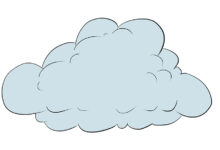 cloud drawing
