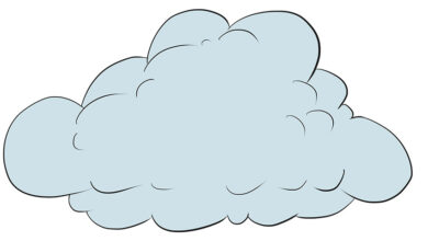 cloud drawing
